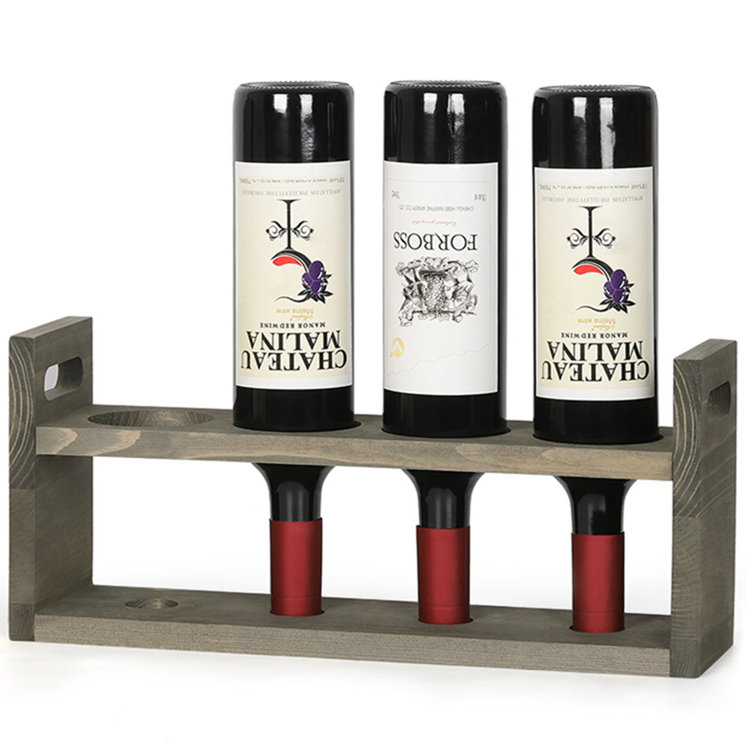 Olive wood best sale wine rack